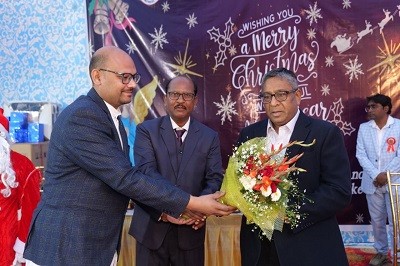 Rajesh Jain, MD of LPS Bossard India, attended a joyful Christmas celebration at All Saints Church.